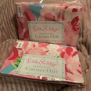 Lilly Pulitzer First Impressions Duvet/sham NEW